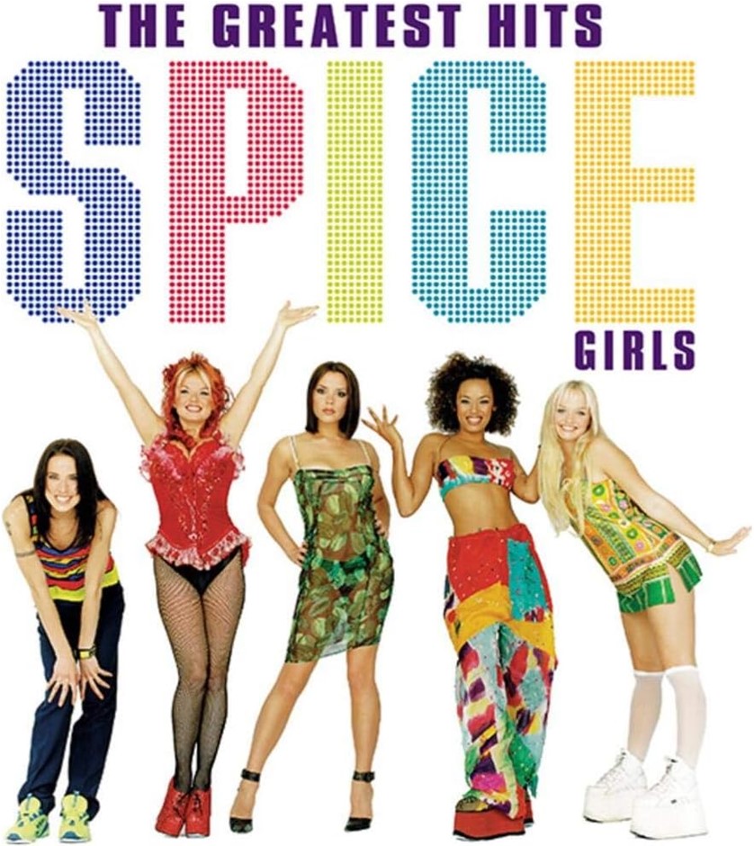 SPICE GIRLS "The Greatest Hits" Vinyl. NB: Minor Use. (Code: B07ZLKT9TR-MU)