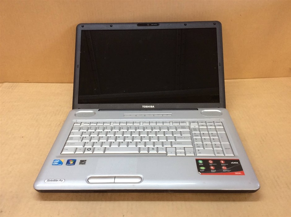 TOSHIBA Satellite Pro L550 Laptop i5-M520 4GBRAM 640GB Black