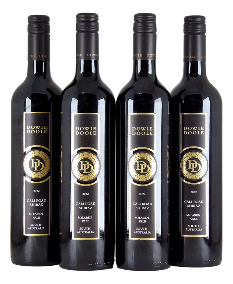 Dowie Doole, Cali Road, Shiraz 2022 (4x 750mL)McLaren Vale
