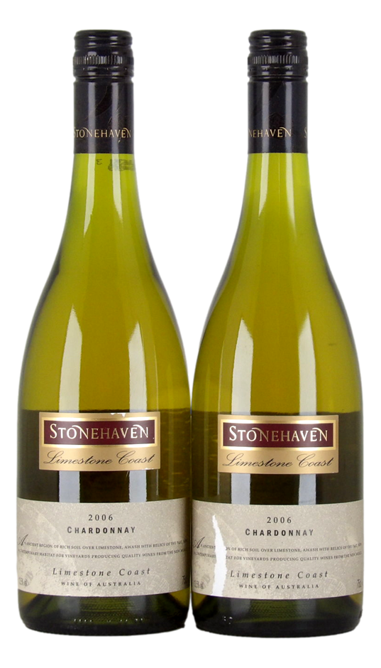 Stonehaven Chardonnay 2006 (2x 750mL) Limestone Coast 