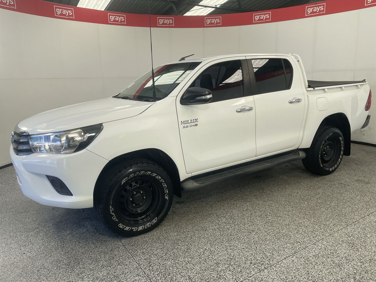 2017 Toyota Hilux 4x4 SR GUN126R Turbo Diesel Automatic Pick-Up