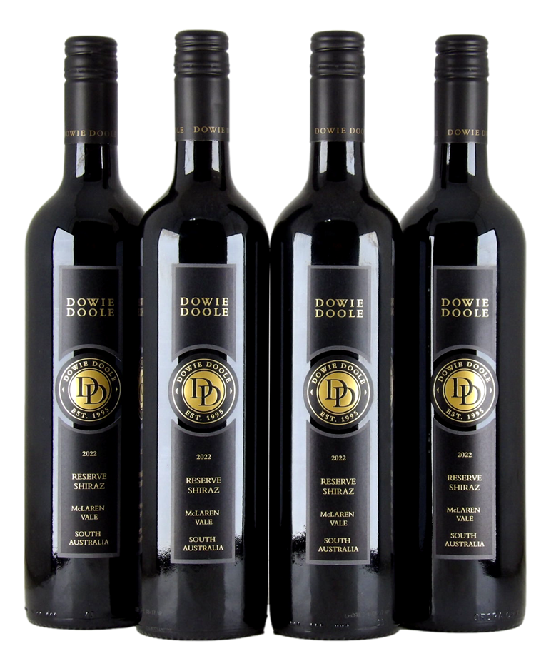 Dowie Doole, Reserve, Shiraz 2022 (4x 750mL)McLaren Vale