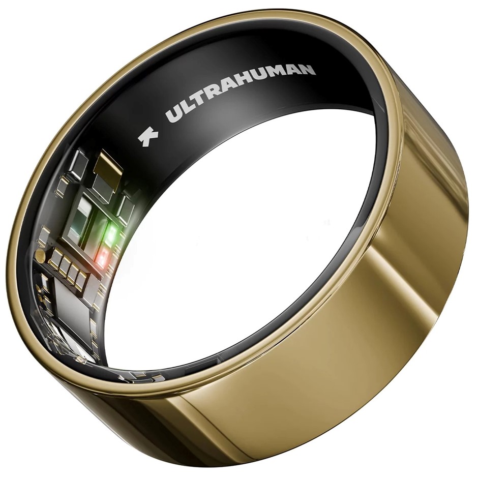 ULTRAHUMAN Ring Air Bionic Gold Size 9 UHRA-AG-09. NB: Minor Use.