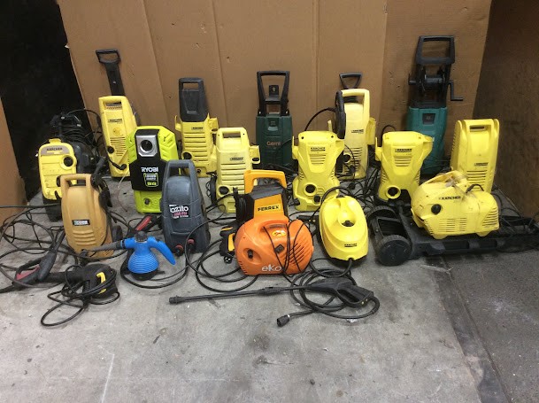 Ryobi/Ozito/Karcher/Gerni Mixed Brand and Model Pressure Washers