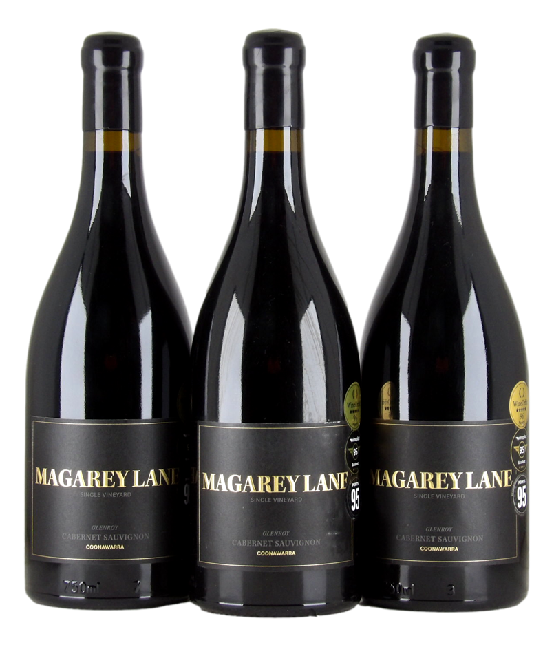 Magarey Lane Glenroy cabernet Sauvignon 2016 (3x 750mL), SA.