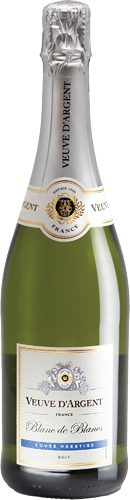 Veuve D'Argent Cuvee Prestige Blanc de Blancs Brut NV (6x 750mL)