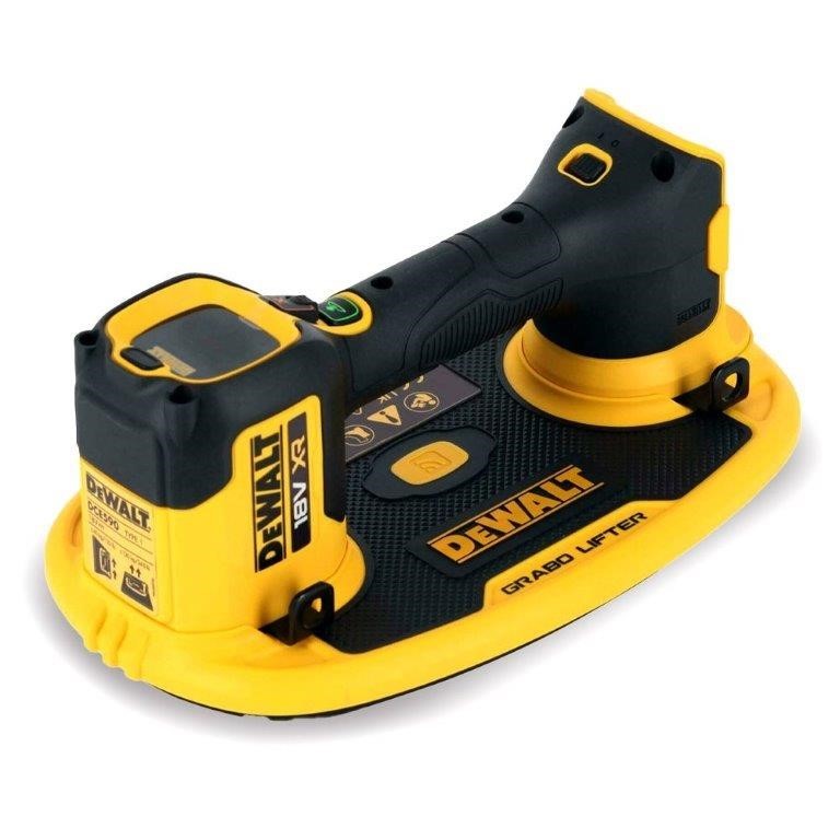 DeWALT 18V Li-ion Cordless Vacuum Grabo Suction Lifter - Skin Only. NB: Min