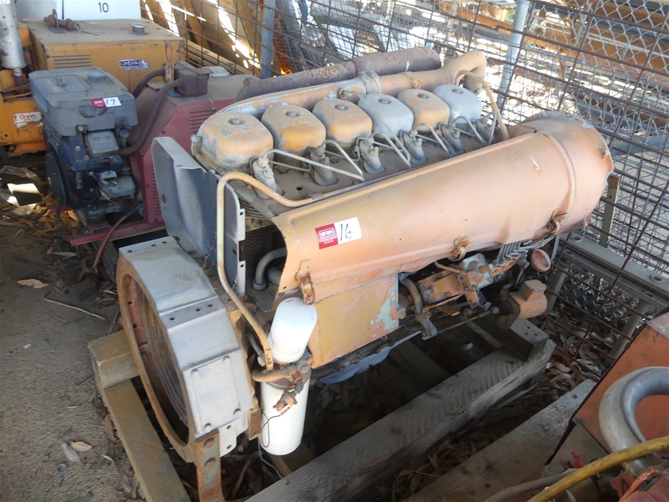 Deutz 6 Cylinder Engine Auction (0016-5062894) | Grays Australia