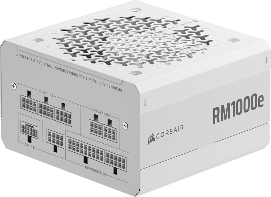 CORSAIR RM1000e (2025) Fully Modular Low-Noise ATX Power Supply with 12V-2x
