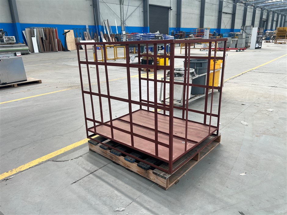 Steel Cage and Steel Frame Trolley