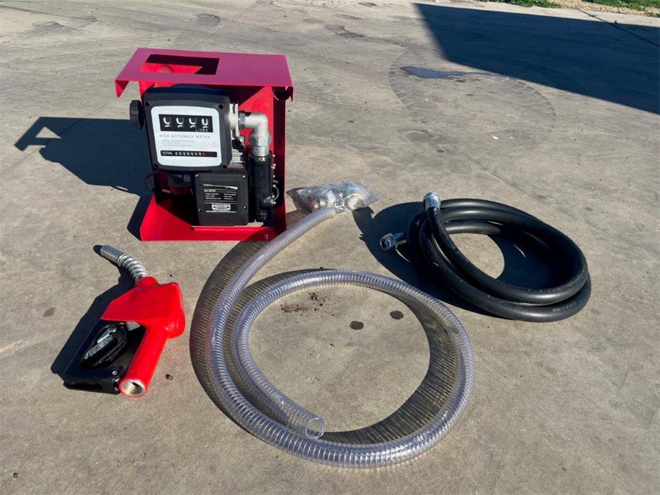 240V Fuel Transfer Pump with meter(Unused)