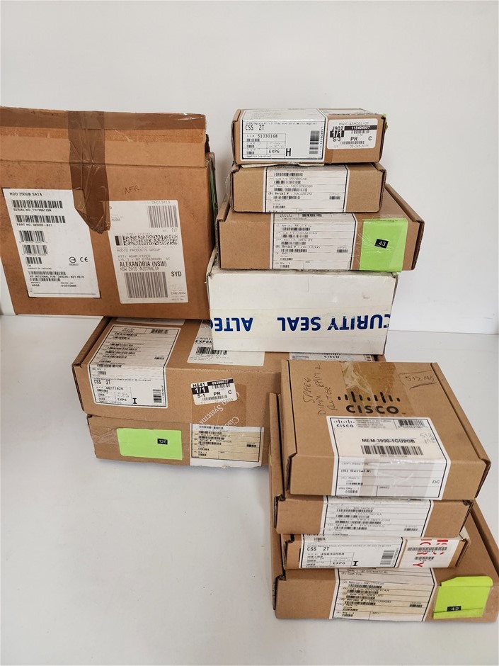 Quantity of Unused Interface Cards & Modules Consisting of