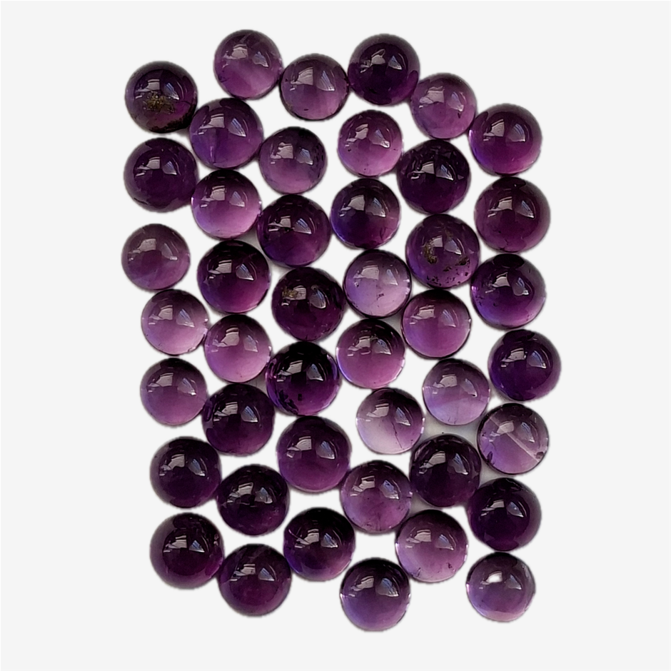 4mm Cab Amethyst