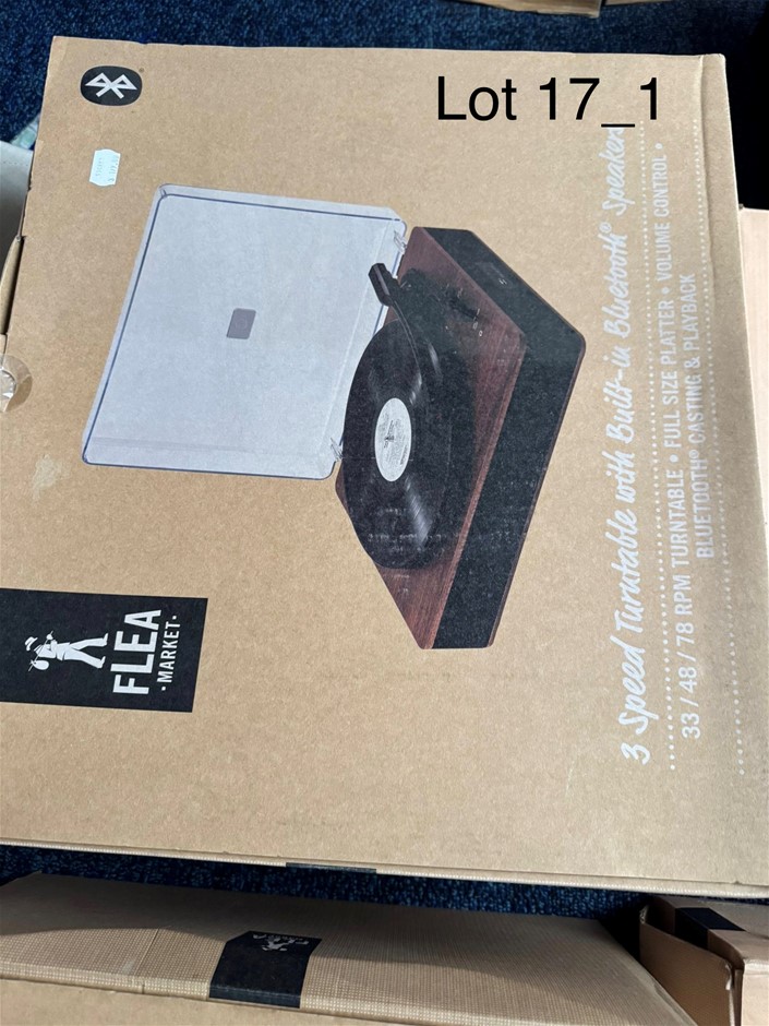 END OF LEASE SALE: Bluetooth record players