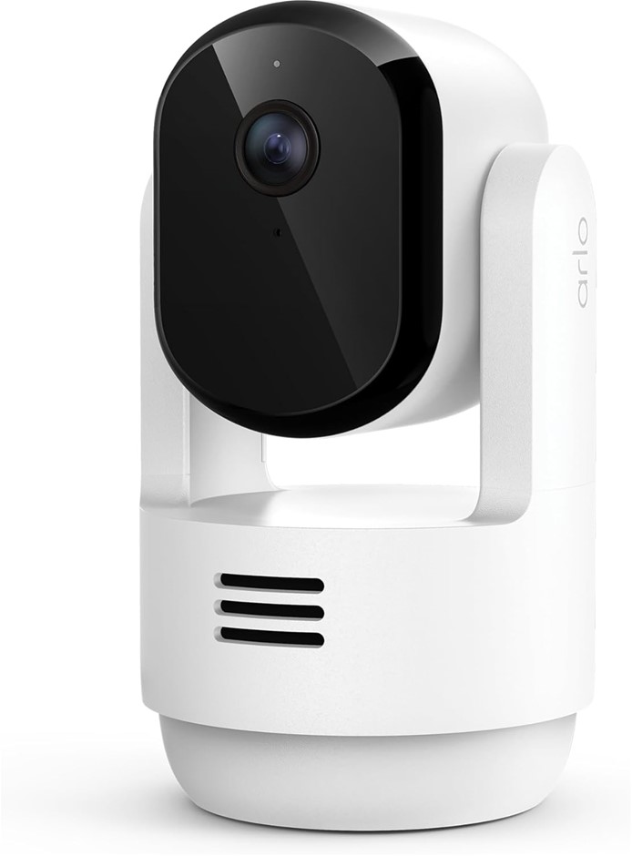 Arlo Essential Indoor Pan Tilt Pet Camera 2K (2025 Release) - Wired Plug-in