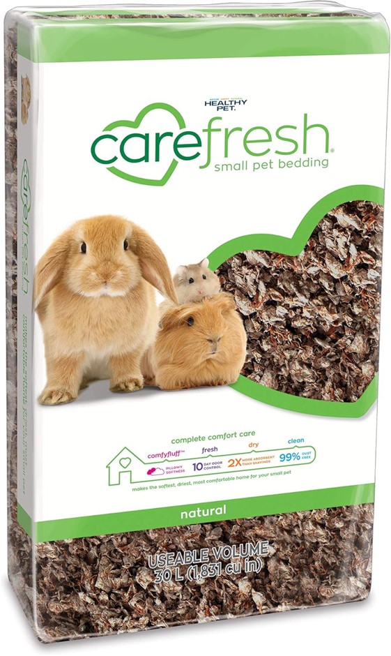 CAREFRESH Complete Natural Small Pet Bedding, 30L.