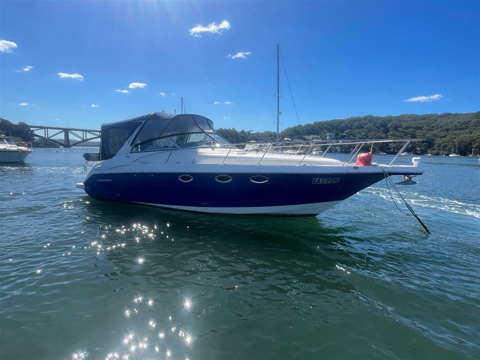 2006 Monterey 322 Sports Cruiser Twin 5.7 GXI Volvo Penta