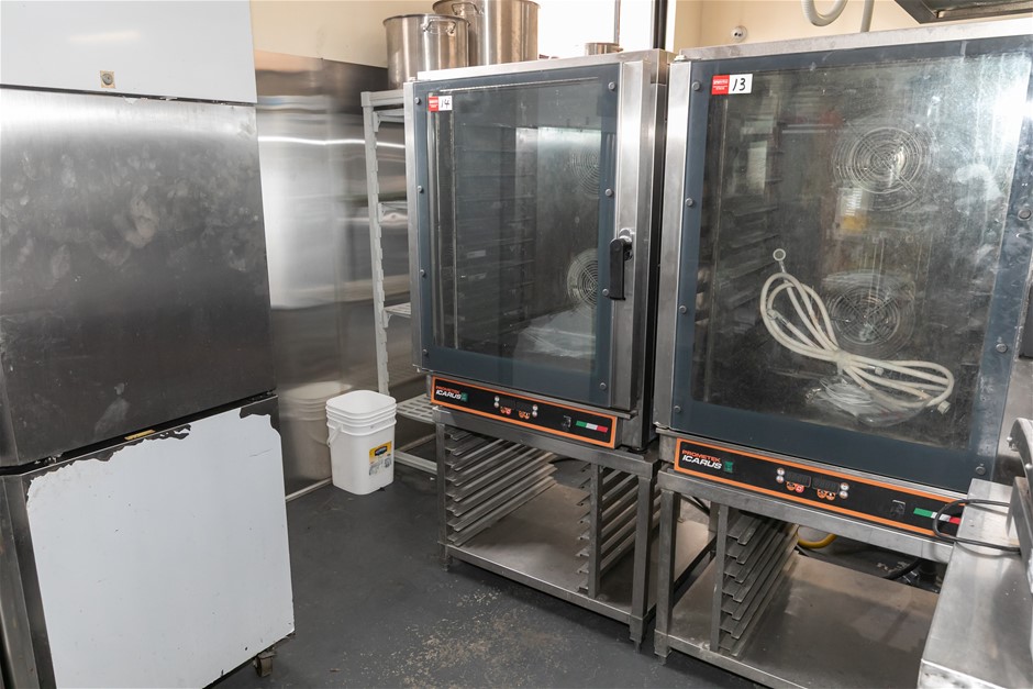 2022 Prometek Icarus FEDL10NEMIDVH20 Combi Oven with Tray Stand