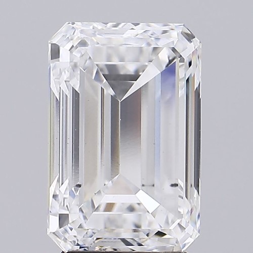 5.44 Carat Emerald Cut Diamond  F/VS1