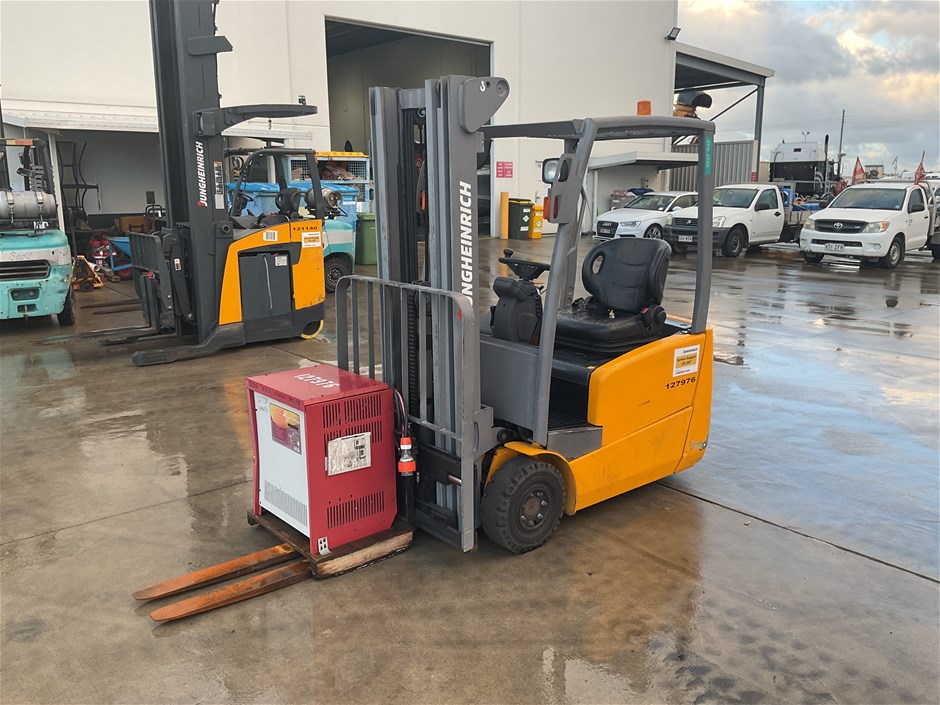 <p>Jungheinrich EFG216KN Counterbalance Forklift</p>