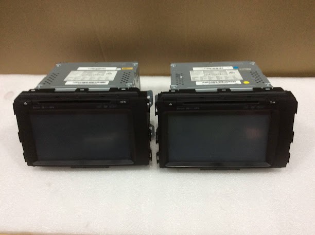 Kia Motors MTXH500YPAU Navigation System AM/FM DVD Players (Lot of 2)