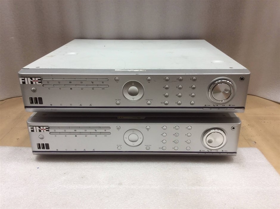 FINE NVR-BR1685 16 Channel Network Video Recorder (Lot of 2)