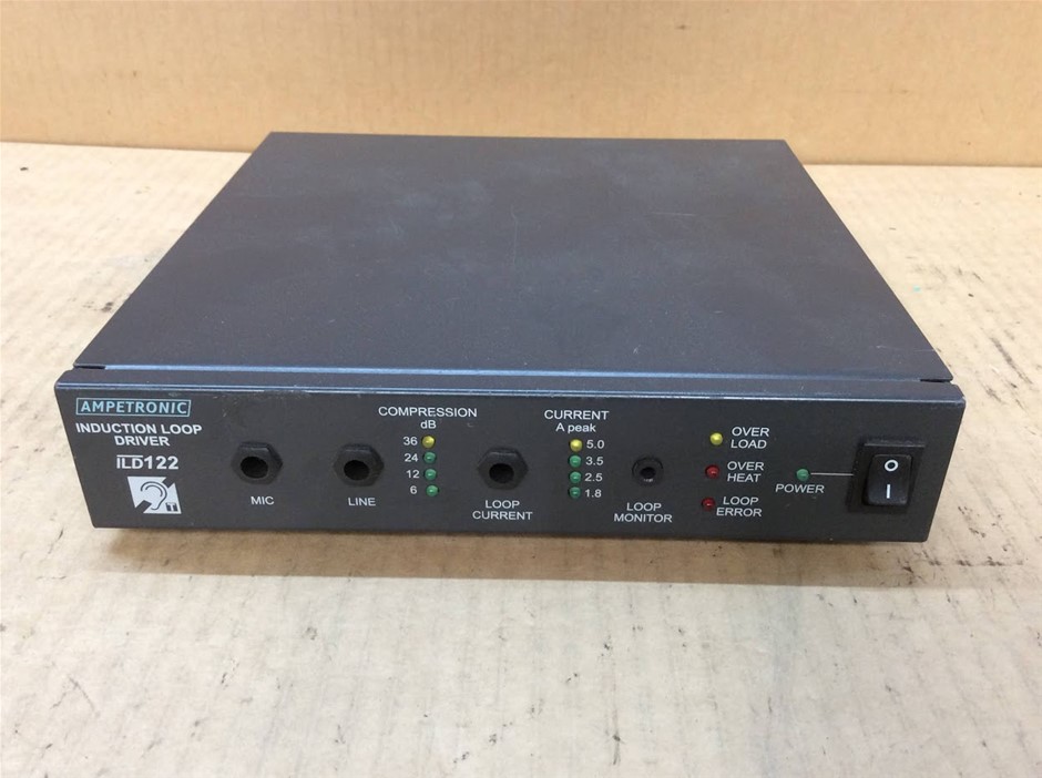 Ampetronic ILD122 Induction Loop Driver Amplifier