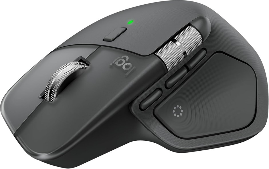 Logitech MX Master 4 Wireless Mouse with Advanced Performance and Tactile F