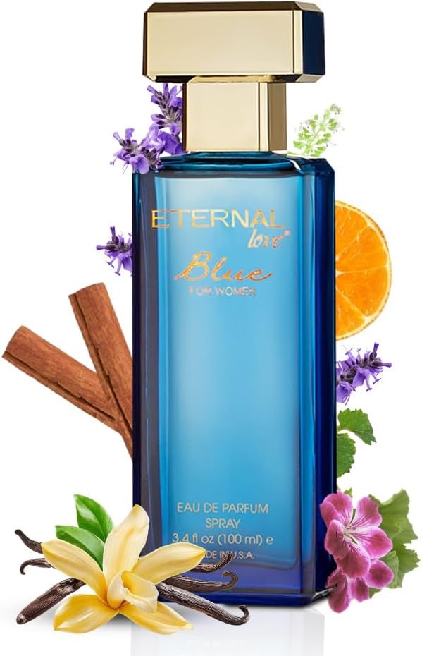 ETERNAL LOVE Women's 100ml Blue Eau de Parfum Spray. Buyers Note - Discoun