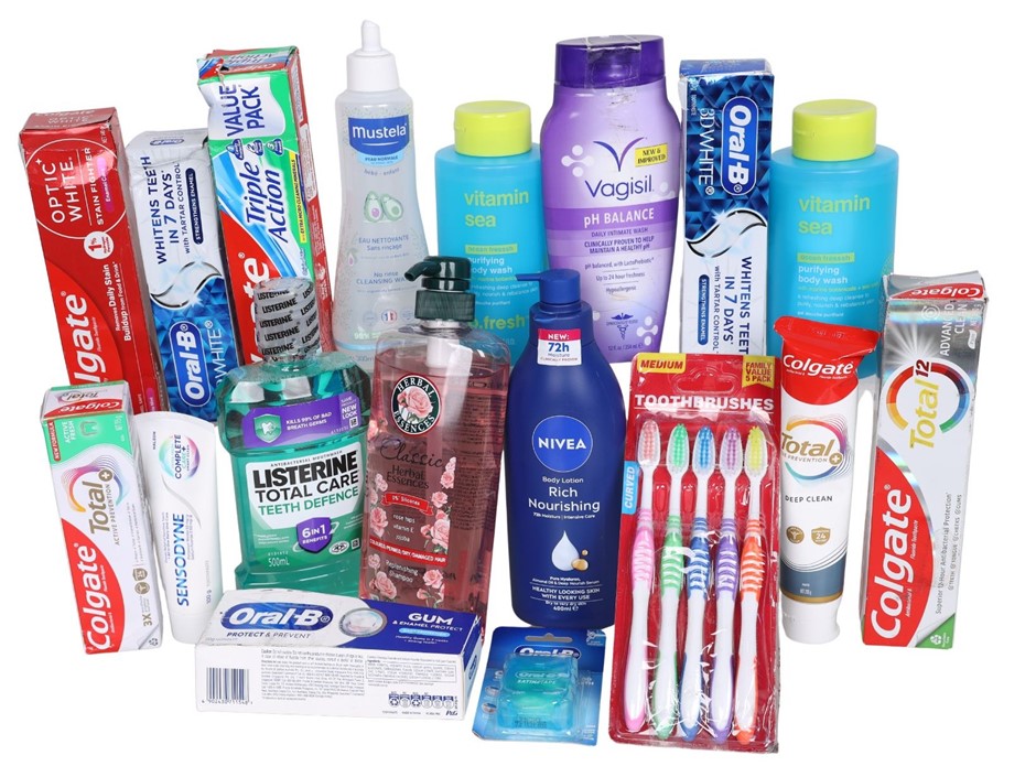 18 x Assorted Dental & Body Hygiene Care Products, Incl: COLGATE, SENSODYNE