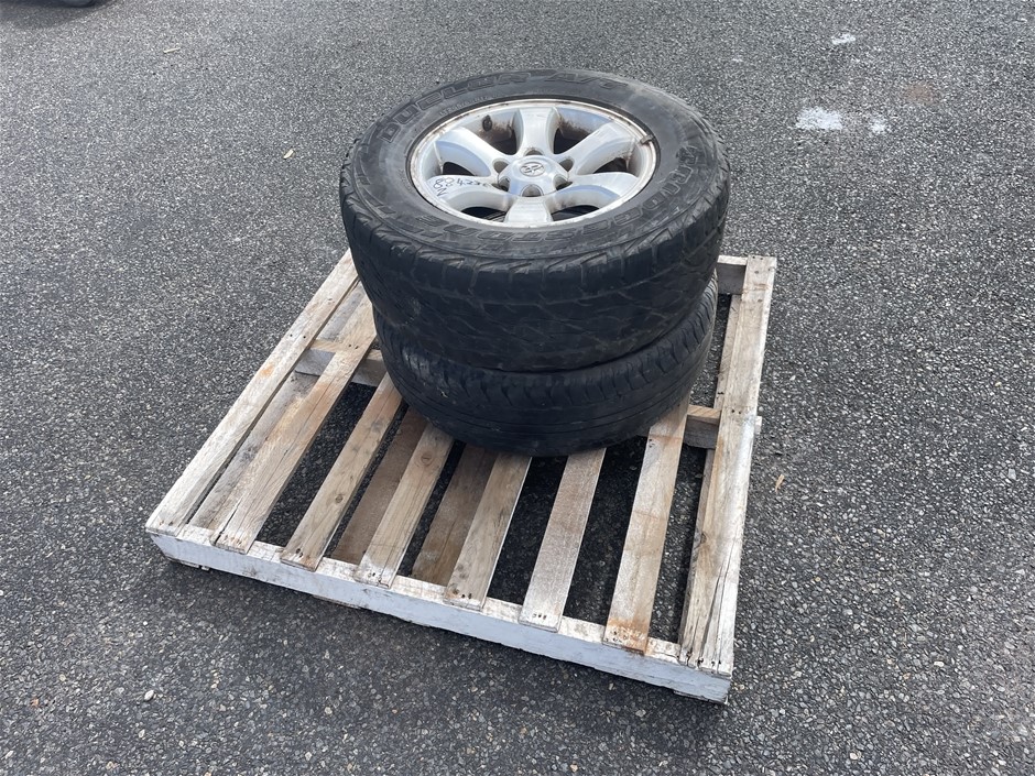 2 x Prado Alloy Rims