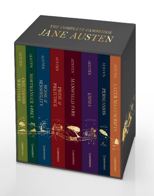 The Complete Cambridge Jane Austen 8 Volume Hardback Set: The Collector's E