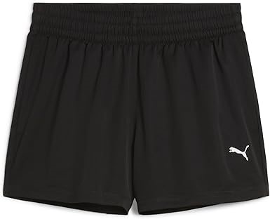 PUMA Women's Essential 4'' Woven Shorts, Size XS, Puma Black, 682444. RRP:
