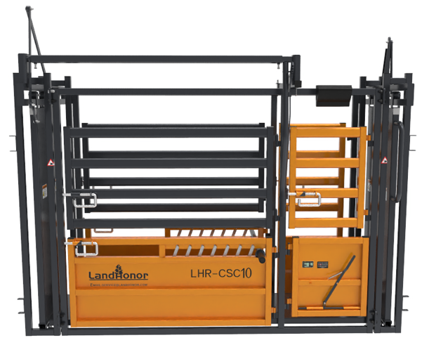 2026 Unused LandHonor 10' Cattle Squeeze Chute LHR-CSC10