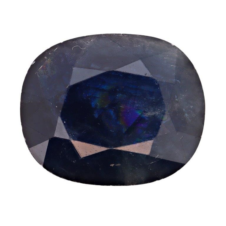 7.89 Carats Blue Sapphire