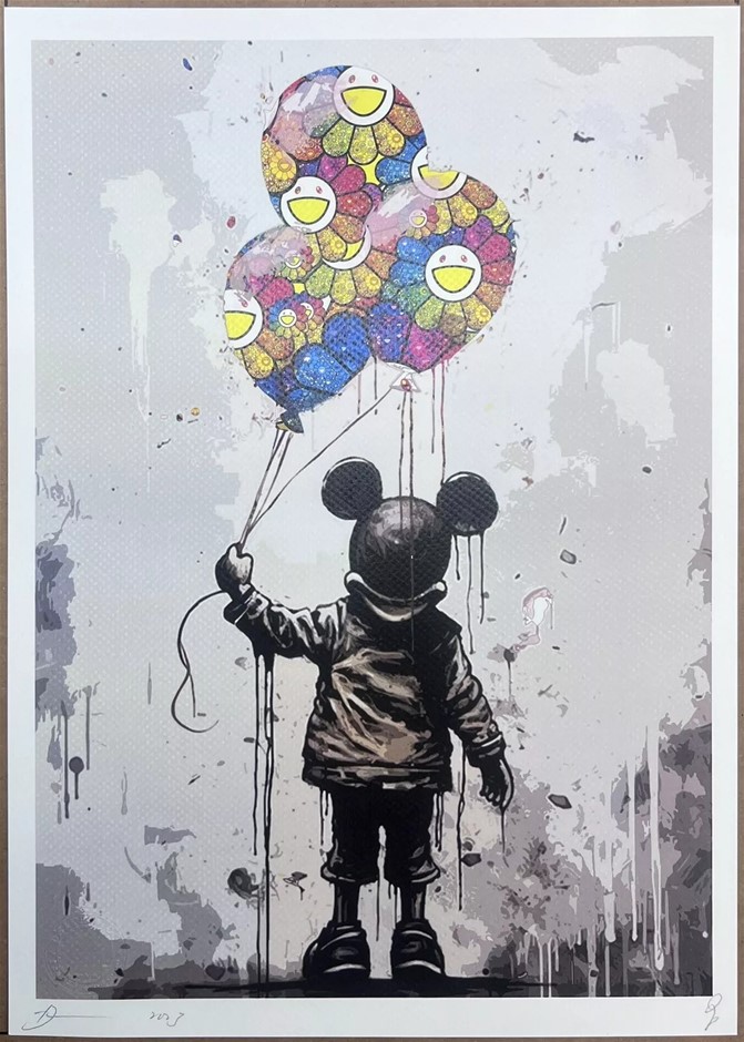 Death NYC Ltd Ed. Signed Graffiti Pop Art Print