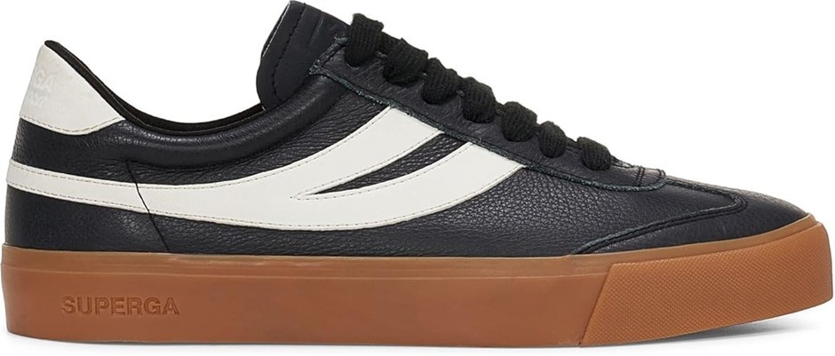 0390-5062664 · SUPERGA Unisex Adult's 4834 Club S Swallow Leather Sneaker, US8M/9.5W/EU41,