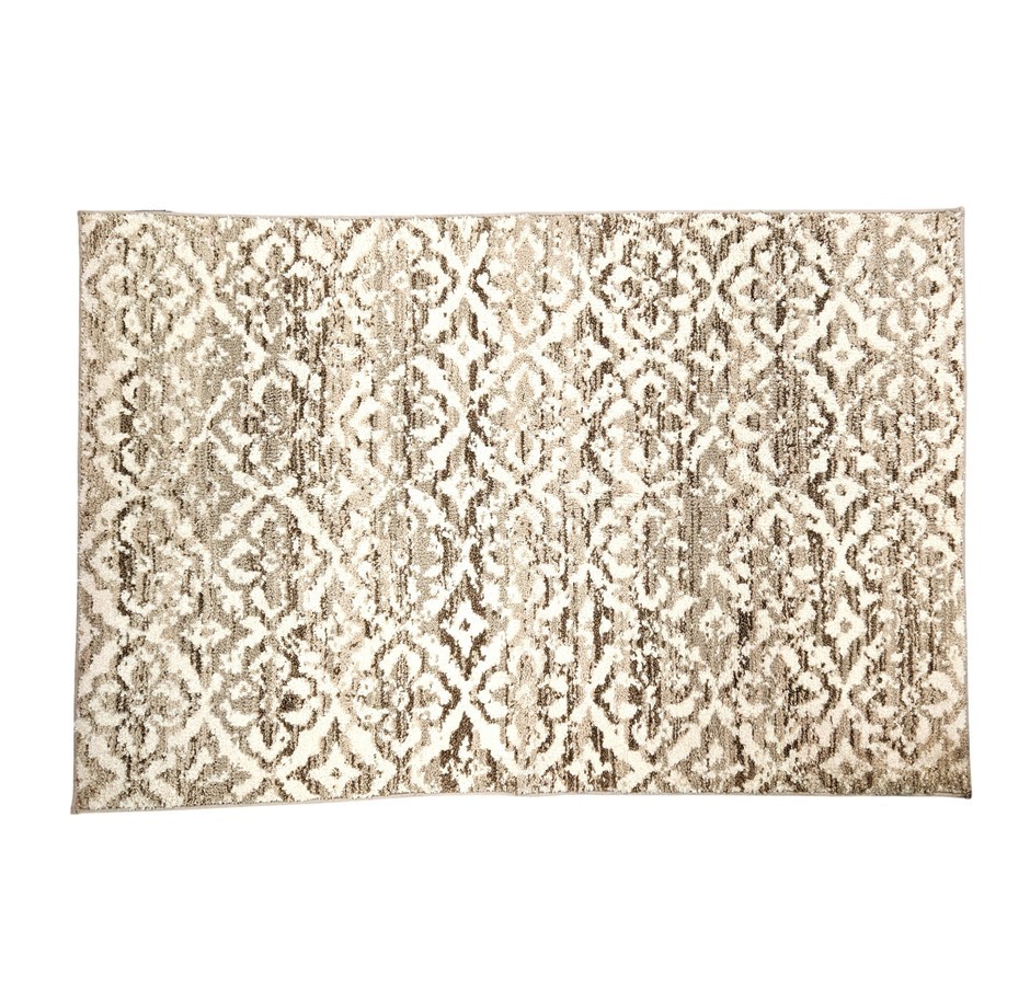 2 x MINERAL SPRING Tahara Accent Rug, 176cm x 116cm, Beige.