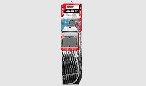 WHO-RAE Max Reflector Sunshade Kit, Includes 2 x Side Twist Shades & 1 x Fr