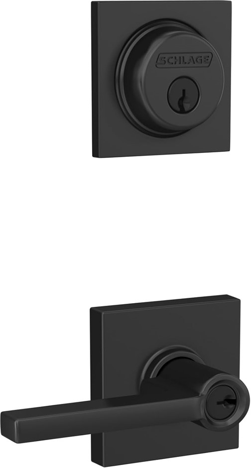 Schlage FB55N G LAT 622 COL Single Cylinder Deadbolt and Keyed Entry Latitu