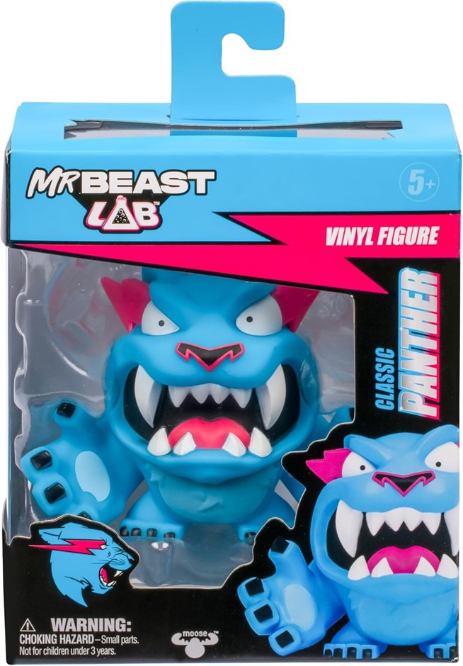 MRBEAST LAB Classic Panther Vinyl Figure.