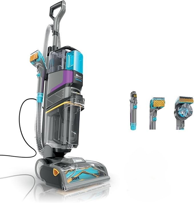 SHARK CarpetXpert HairPro Pet Vaccum Cleaner with StainStriker, Model EX300