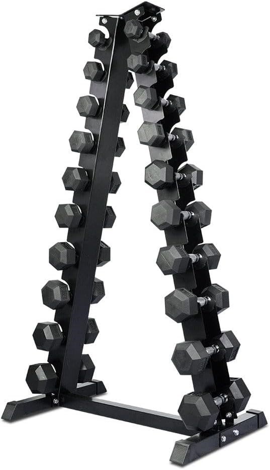 CORTEX Hex Fixed Dumbbell Stand for 1-10Kg Pairs, NB: Damage packaging.