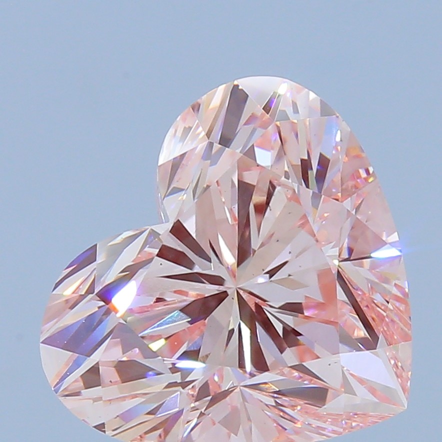 5.51 Carats Fancy Intense Pink/VS2 Lab Grown Diamond - IGI Certified