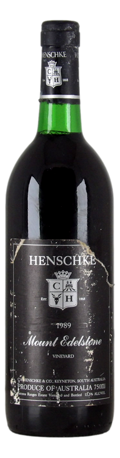 Henschke Mount Edelstone Shiraz 1989 (1x 750mL), Barossa, SA.