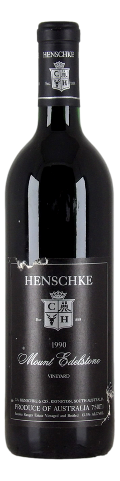 Henschke `Mt Edelstone` Shiraz 1990 (1 x 750mL), Eden Valley, SA.