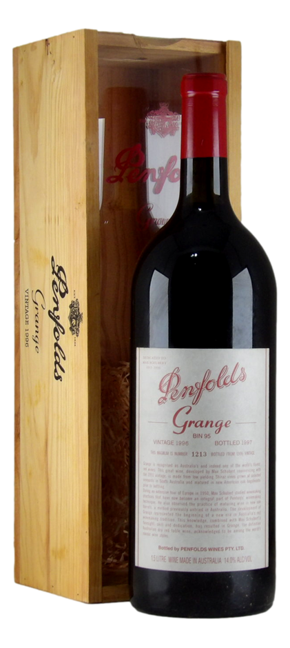Penfolds Bin 95 Grange 1996 (1x 1.5L Magnum) SA.