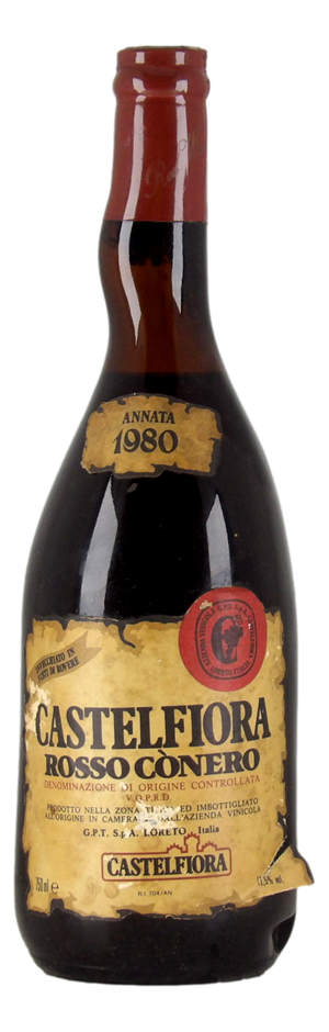 Fulvia Tombolini Castelfiora Rosso Conero 1980 (1x 750mL) Italy