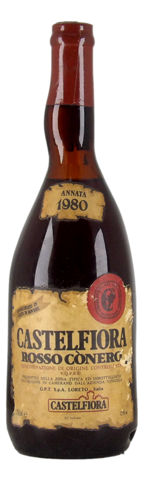 Fulvia Tombolini Castelfiora Rosso Conero 1980 (1x 750mL) Italy