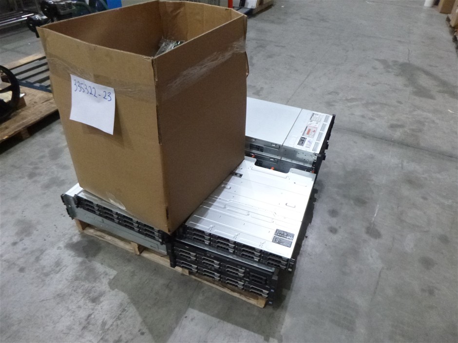 Servers, Storage Units & Rackmount Accessories, Assorted Brand, Pallet Of